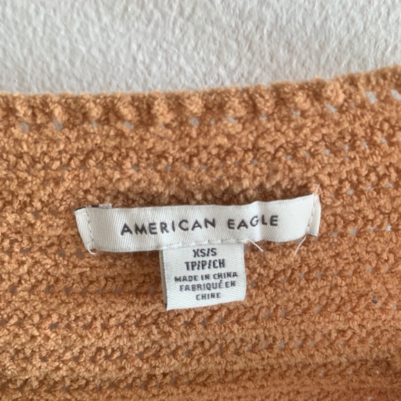 American Eagle Oversized V-Neck Sweater - Picture 3 of 5